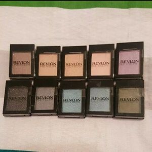 SET of 10 NEW Revlon Colorstay Eyeshadows